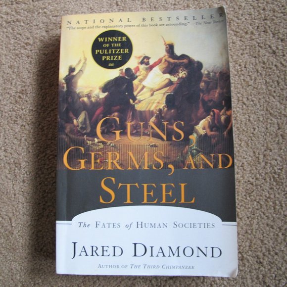 Guns, germs, and steel by Jared Diamond Paperback - Picture 1 of 9